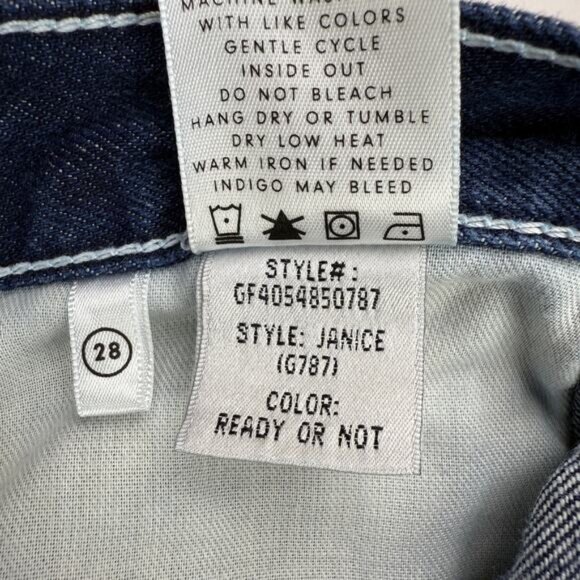 GRLFRND Janice Carpenter Jean Size 28 Ready Or Not - Picture 7 of 10